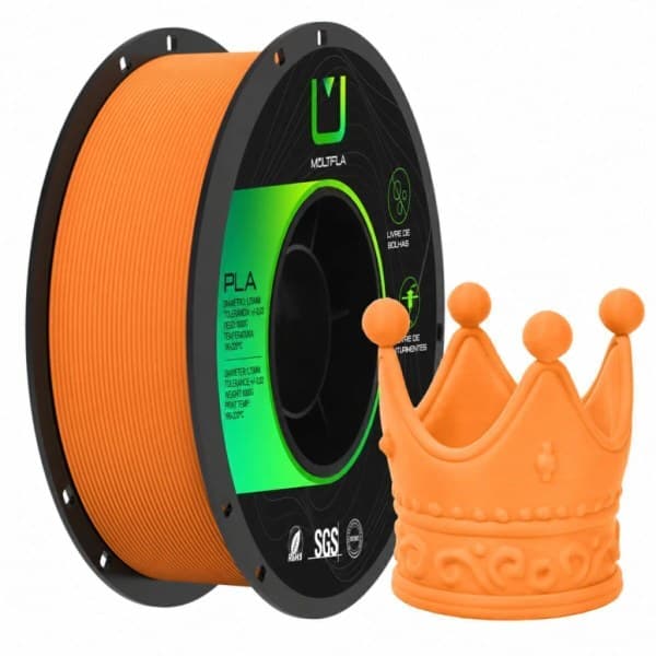 PLA Matte Laranja Melon